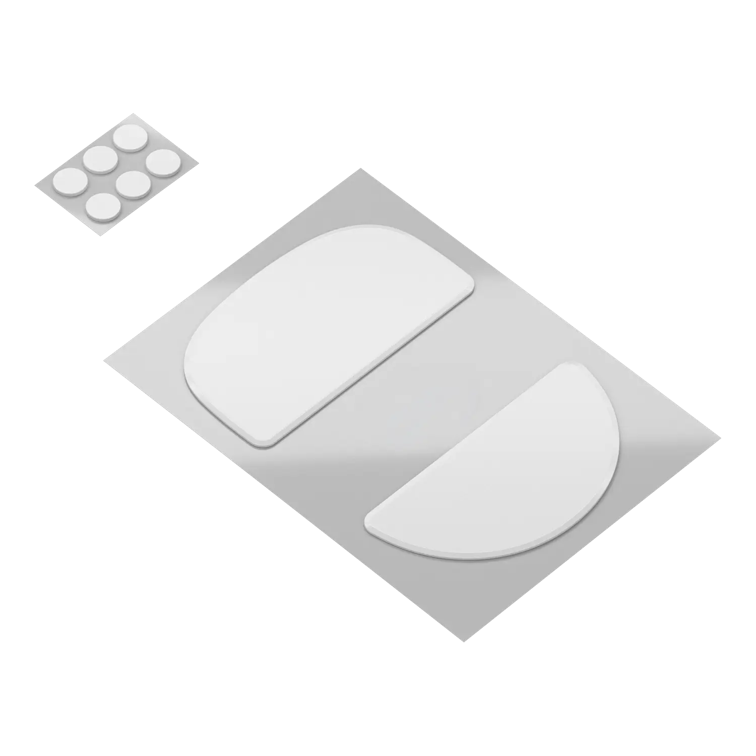 HATOR Комплект PTFE глайдів + точкові U-PE глайди для мишок серії HATOR Quasar 3