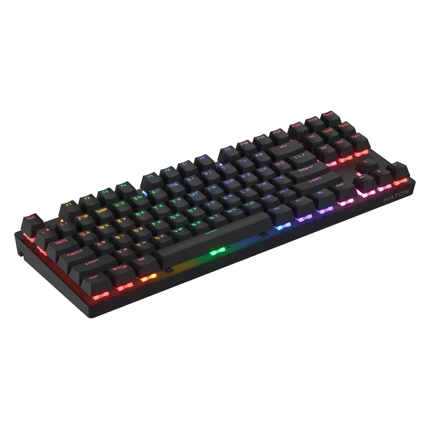 HATOR Icefall Mecha TKL Rainbow Wireless