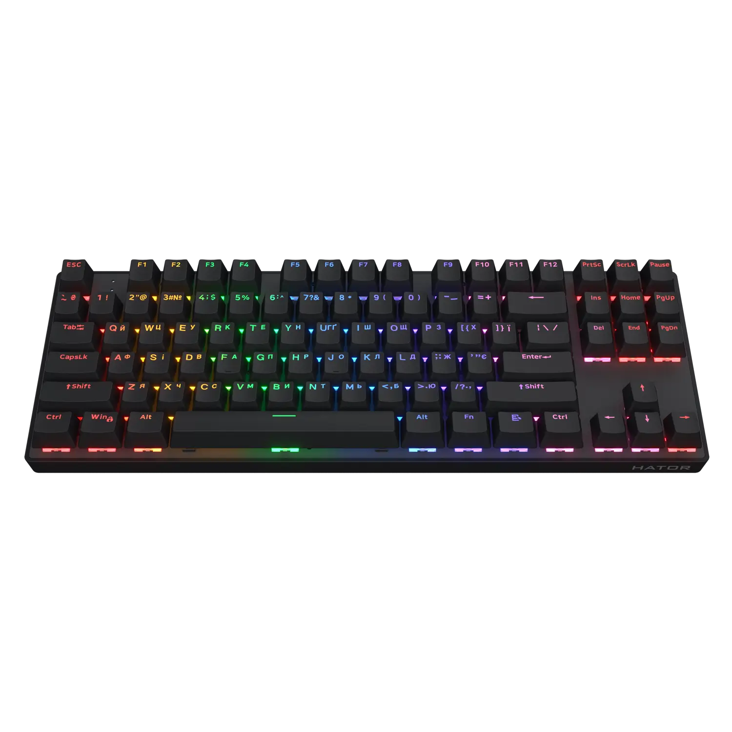 HATOR Icefall Mecha TKL Rainbow Wireless