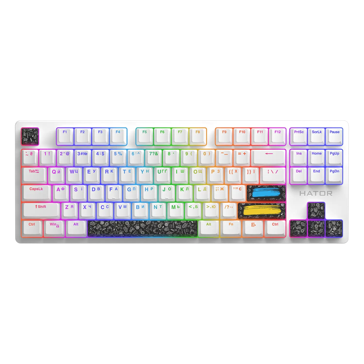 HATOR Set of PBT Keycaps Authentic Edition