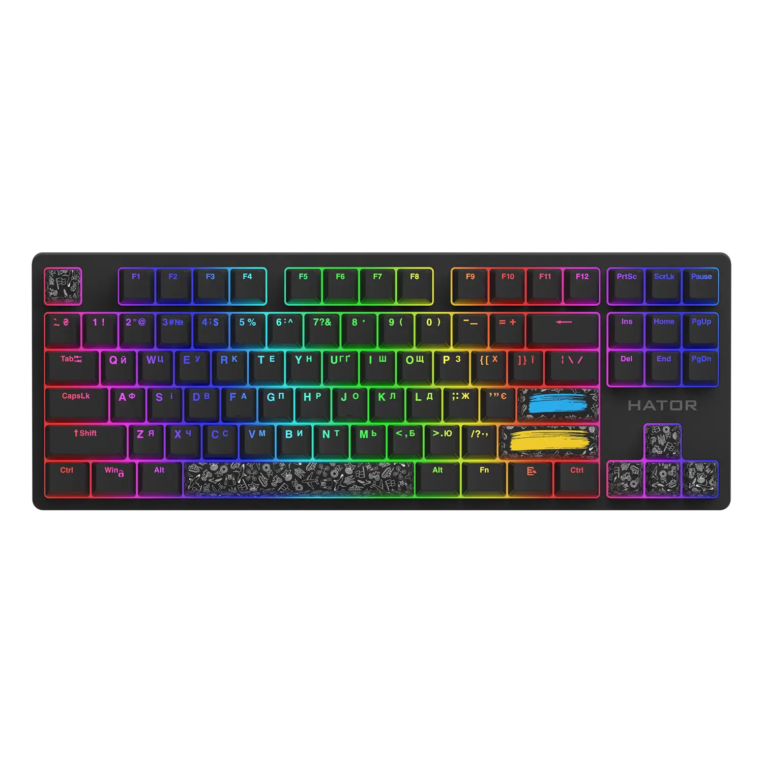 HATOR Set of PBT Keycaps Authentic Edition