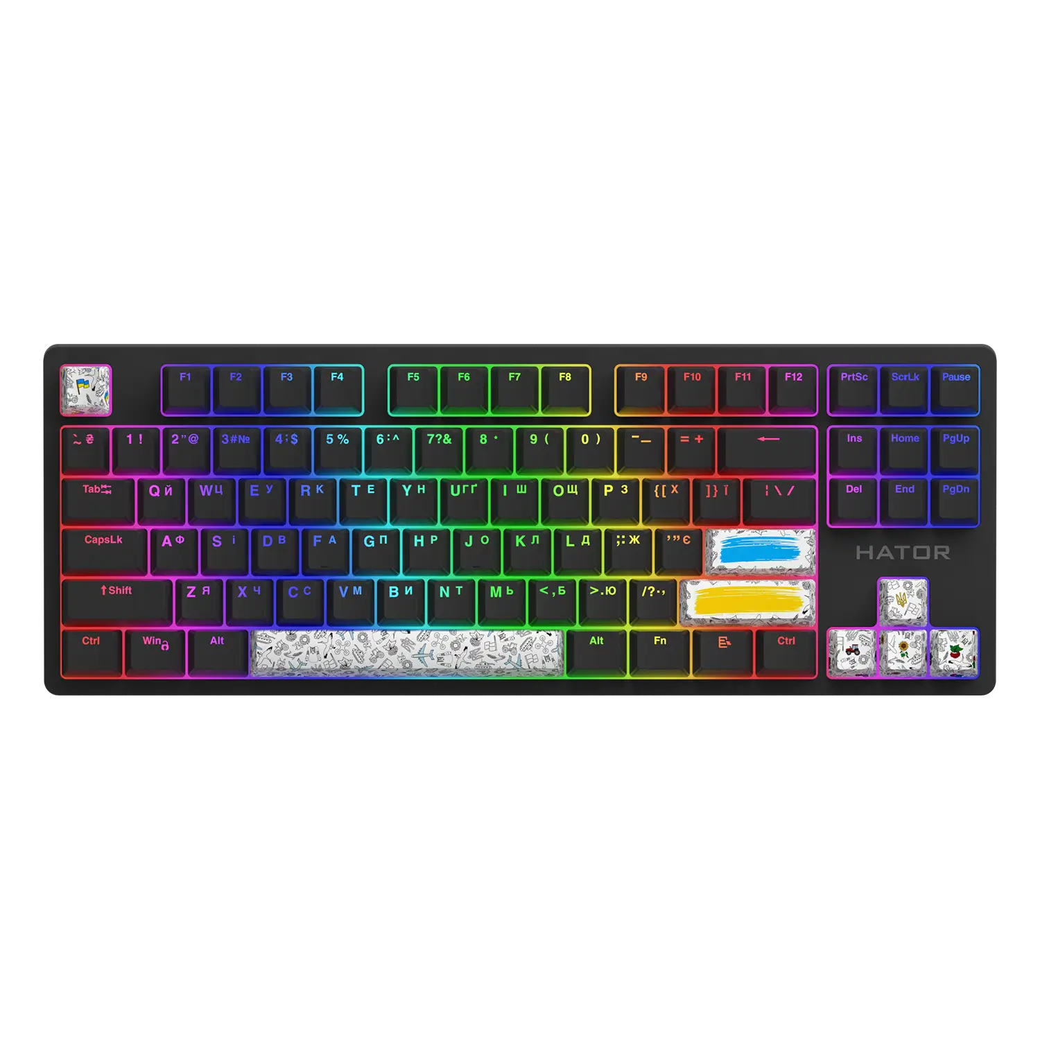 HATOR Set of PBT Keycaps Authentic Edition