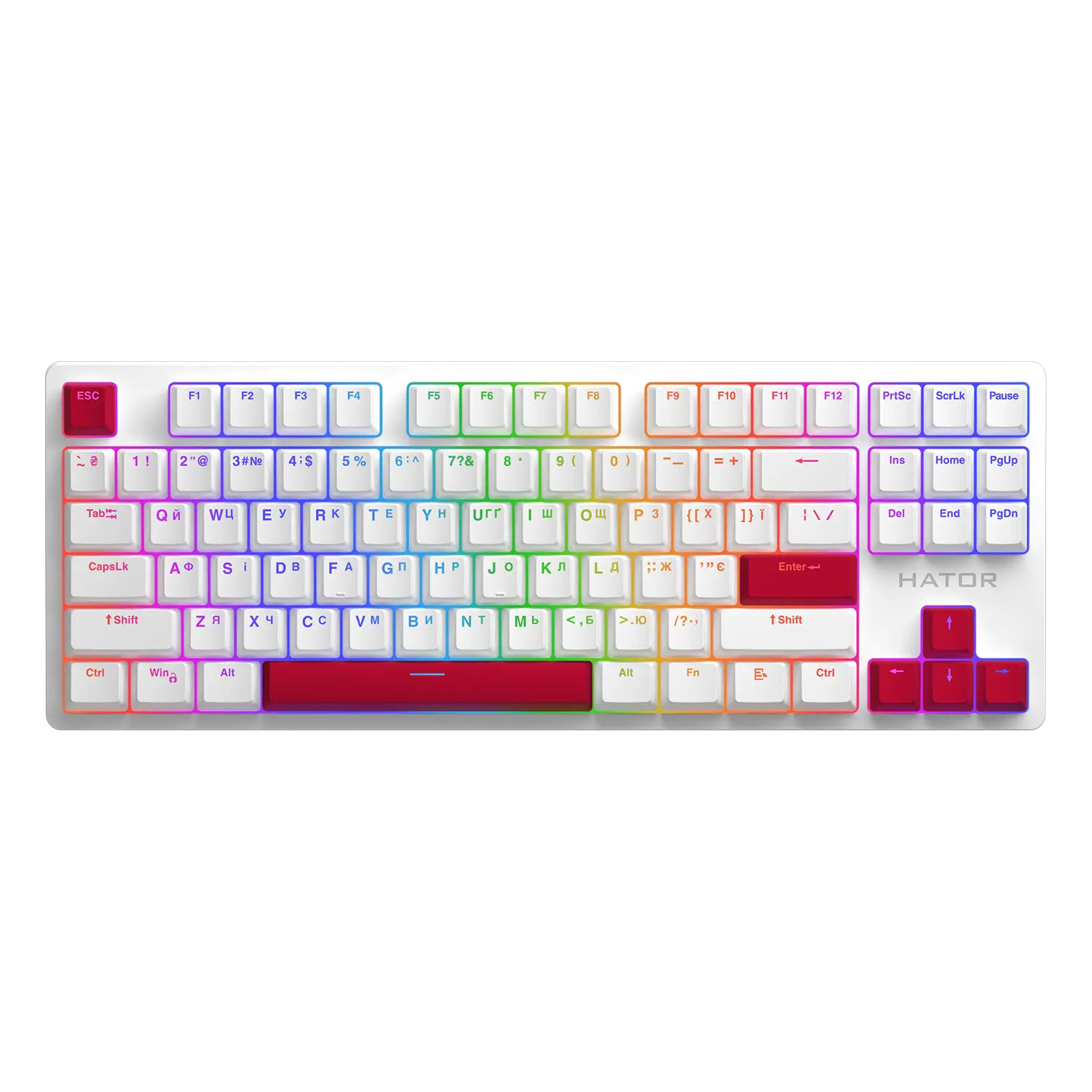 HATOR Set of PBT Keycaps Autograph Edition
