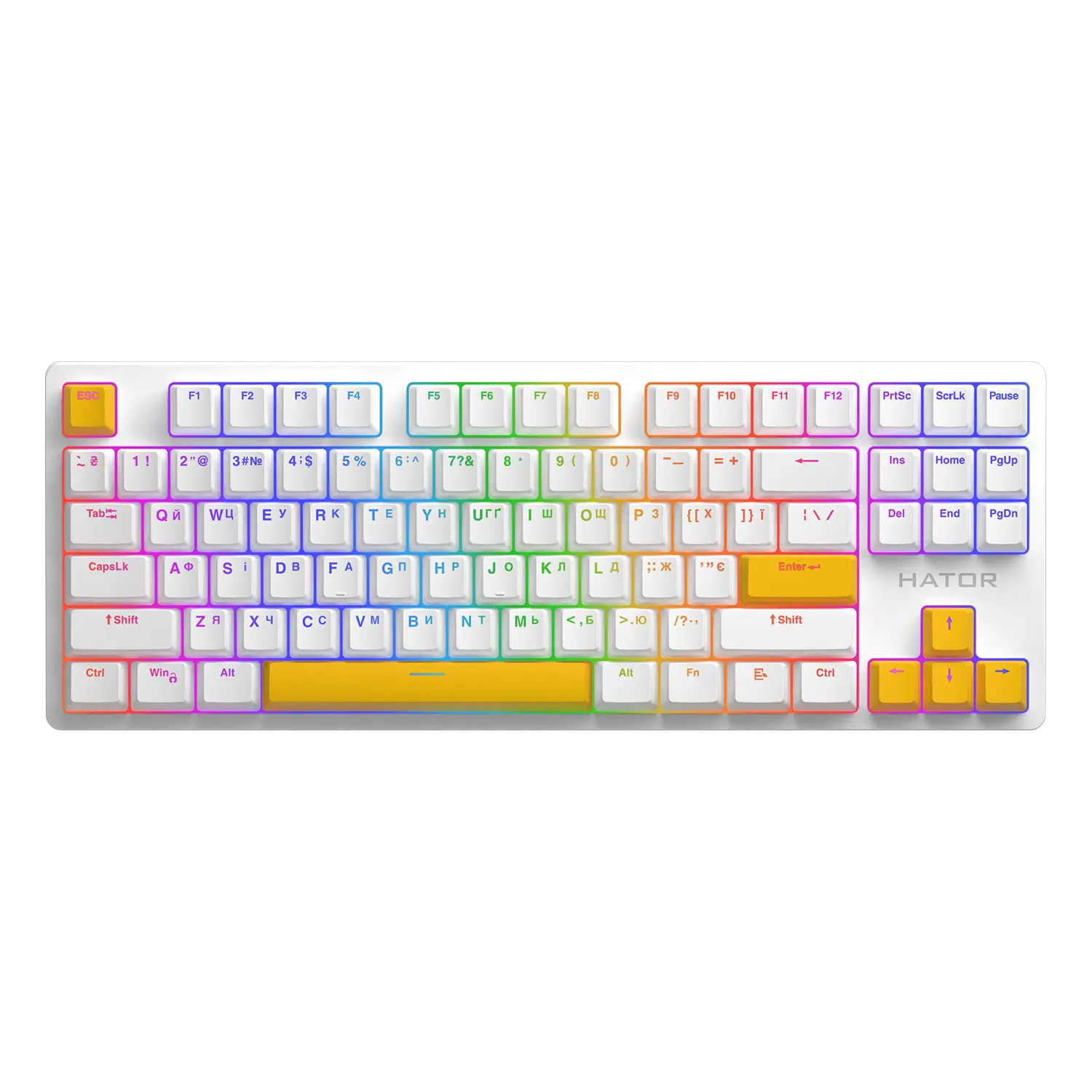 HATOR Set of PBT Keycaps Autograph Edition