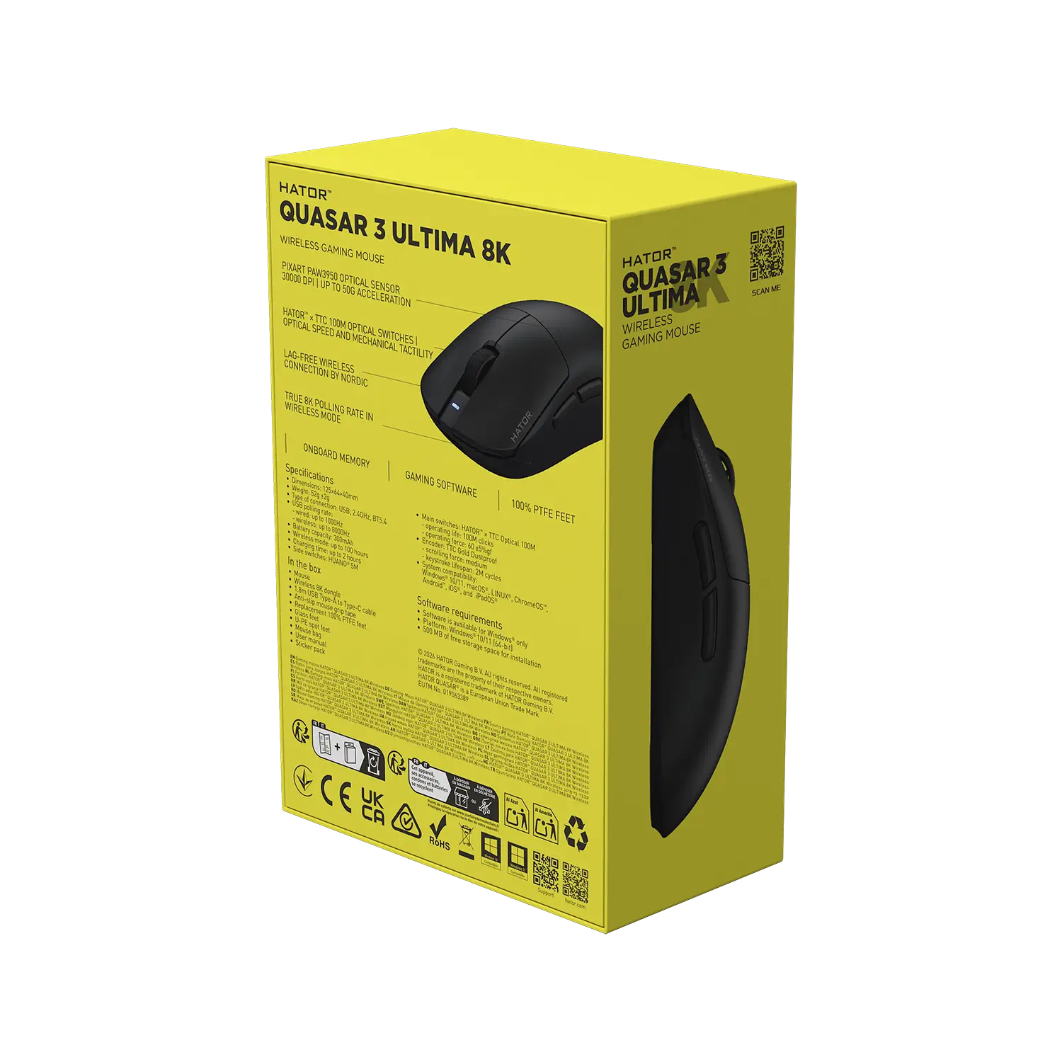 HATOR Quasar 3 Ultima 8K Wireless