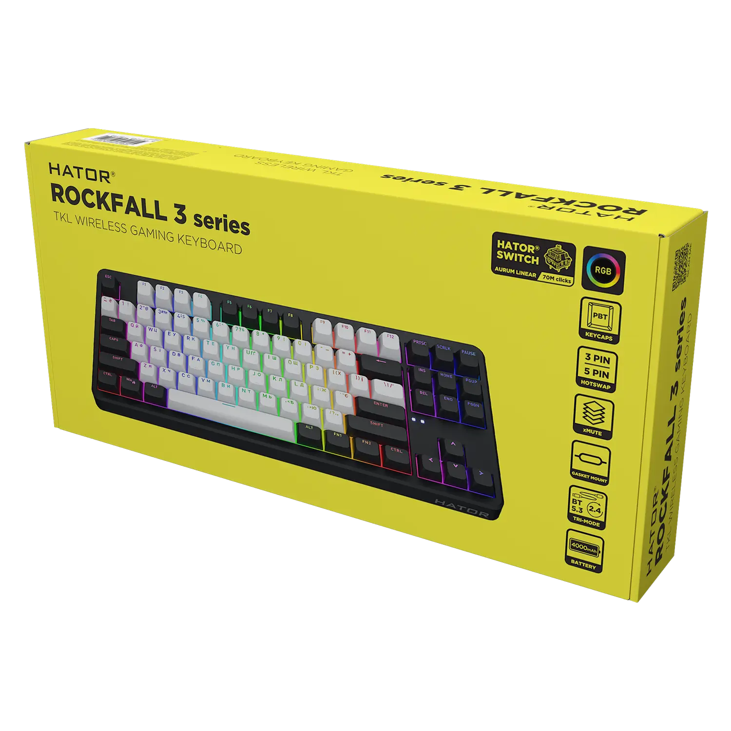 HATOR Rockfall 3 TKL Wireless