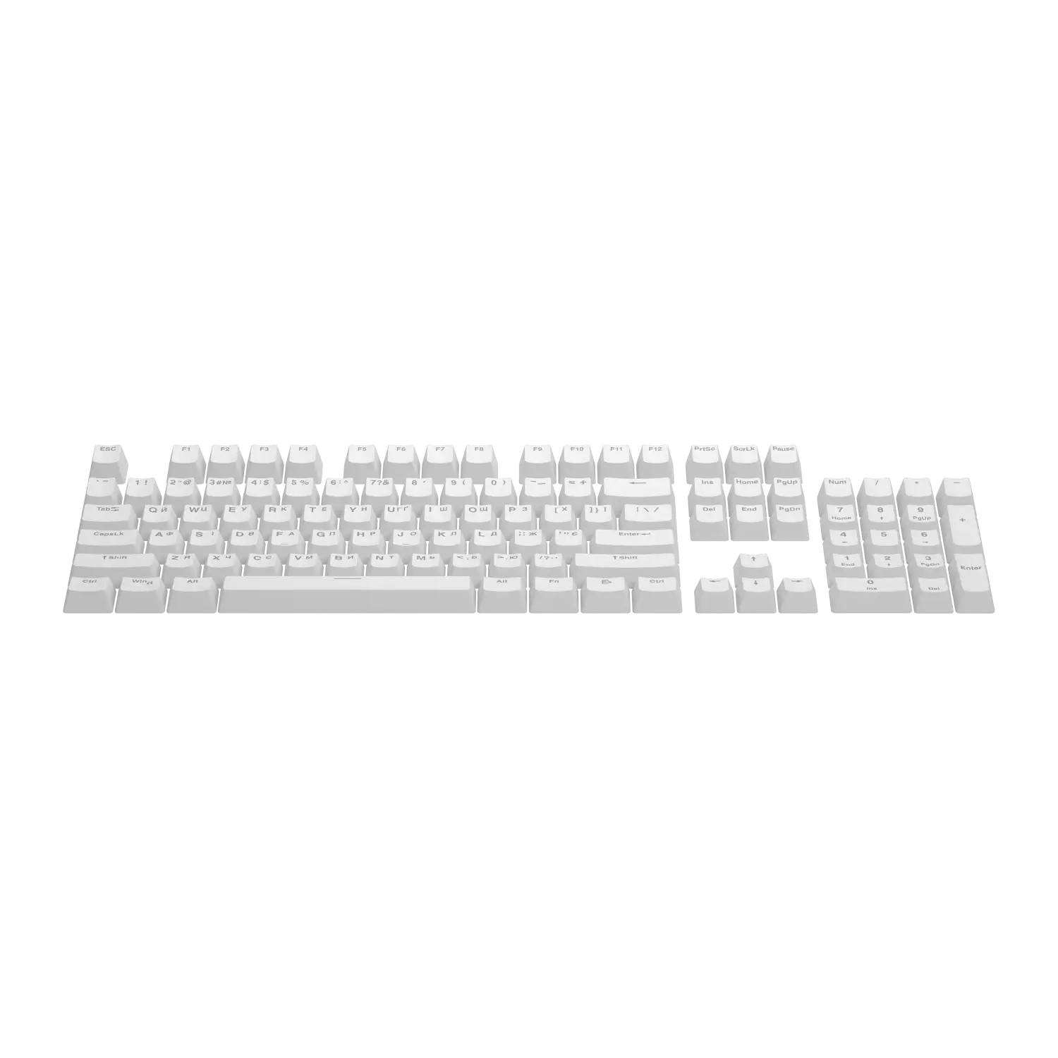 Hator First Ukrainian PBT Keycaps