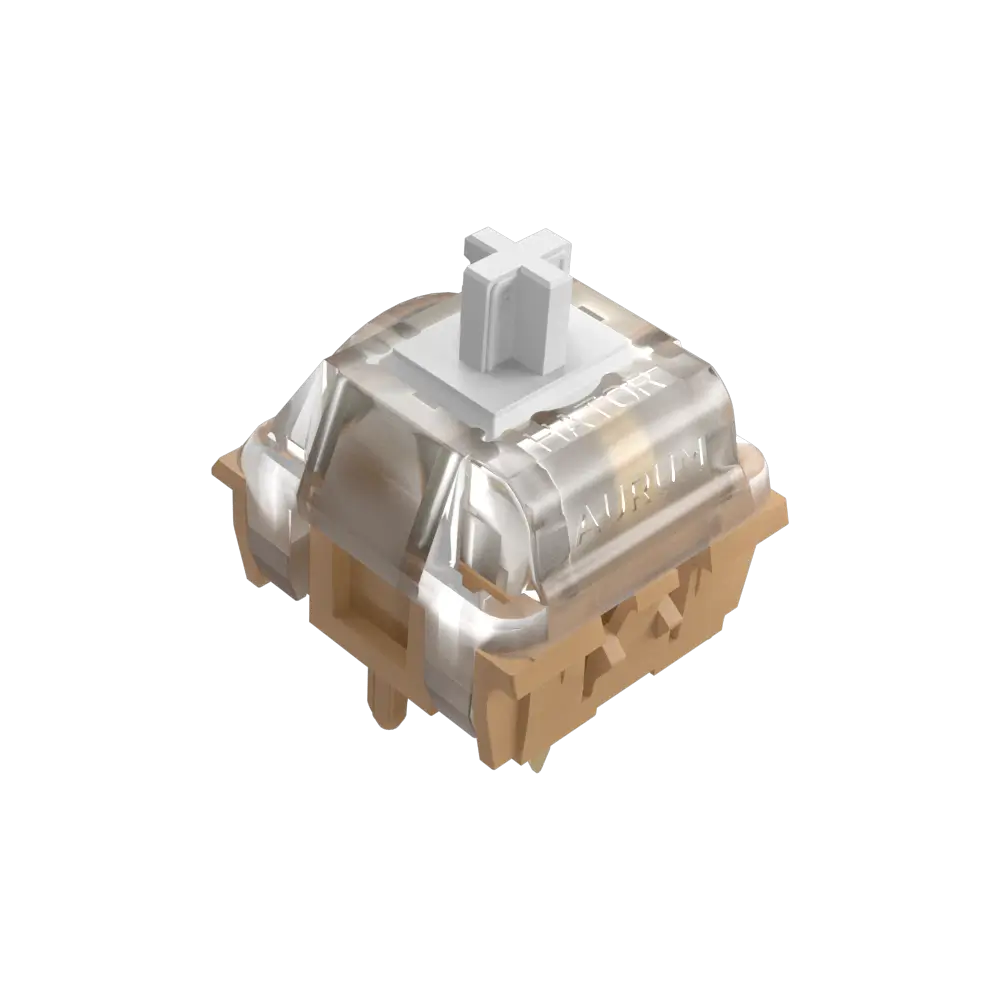 Набір перемикачів Mechanical Hotswap Switches HATOR Aurum Mocca Tactile Silent