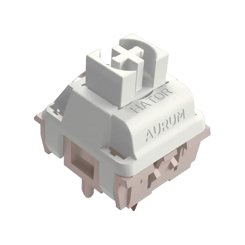 Комплект перемикачів Mechanical Hotswap Switches HATOR Aurum Lavender Clicky